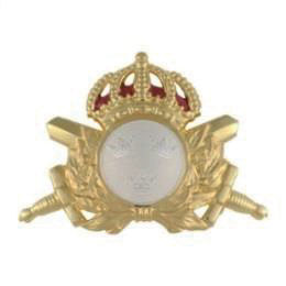 Mössmärke m/60 skärmmössa specialistofficer