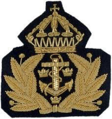 Mössmärke m/78 skärmmössa officer