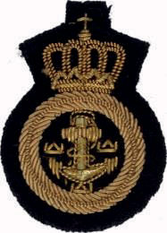 Mössmärke m/78 båtmössa specialistofficer