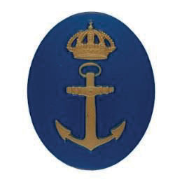 Mössmärke m/78 sjömän metall