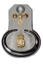 Epålett m/1830-1908 OR-6/8