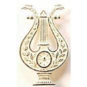 Lyra m/06 liten silverfärgad