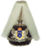 Stjärna t kask m/1887 officer