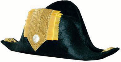 Trekantig hatt m/1854-1859 utan plym