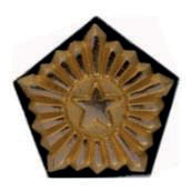 Utbildningstecken fortifikation m/60