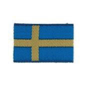 Nationsmärke exklusiv svenska flaggan