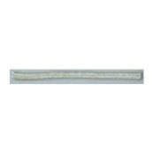 Fyrkantgalon 4mm silver